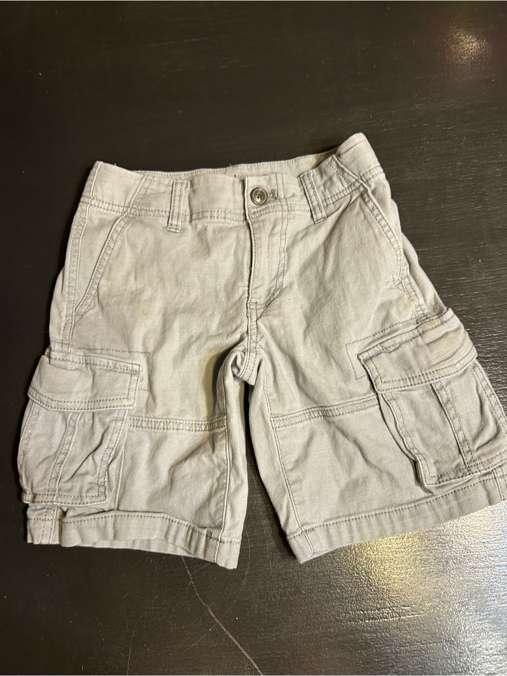 Arizona Jean Company Light Gray Cargo Shorts for Kids